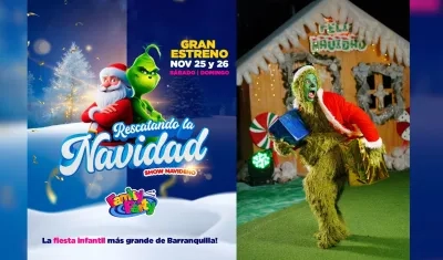 Show 'Rescatando la Navidad’.