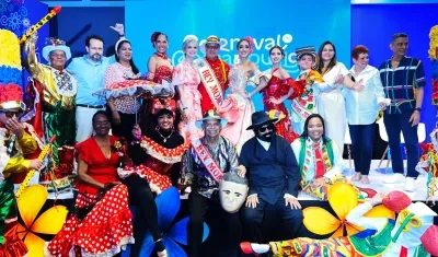 Protagonistas del Carnaval de Barranquilla.