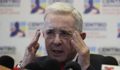 Álvaro Uribe Vélez, expresidente de Colombia.