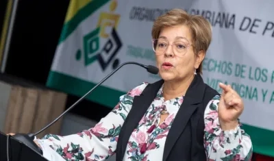  Gloria Inés Ramírez Ríos, Ministra de Trabajo.