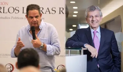 Germán Vargas Lleras y Juan Martín Caicedo