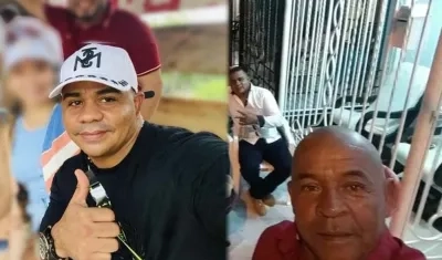 Boris Armando Vargas y su papá Bertulio Armando Vargas, asesinados en El Manantial. 