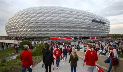 El estadio Allianz Arena, casa del Bayern Múnich.