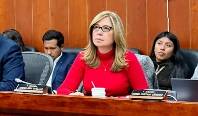 La senadora del Valle del Cauca, Norma Hurtado (Partido de la U)