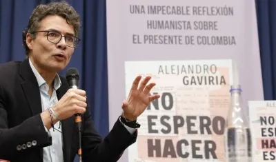 El exministro Alejandro Gaviria.