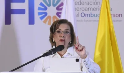 La Procuradora General de la Nación, Margarita Cabello Blanco