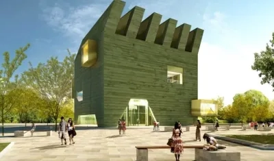 Rénder del Museo de Arte Moderno de Barranquilla