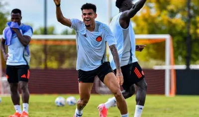Luis Díaz es la principal preocupación de Paraguay para el partido de este lunes contra Colombia. 