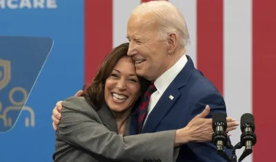 Kamala Harris y Joe Biden