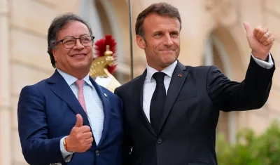 Gustavo Petro aprovechará su viaje a París para reunirse con el presidente francés Emmanuel Macron.