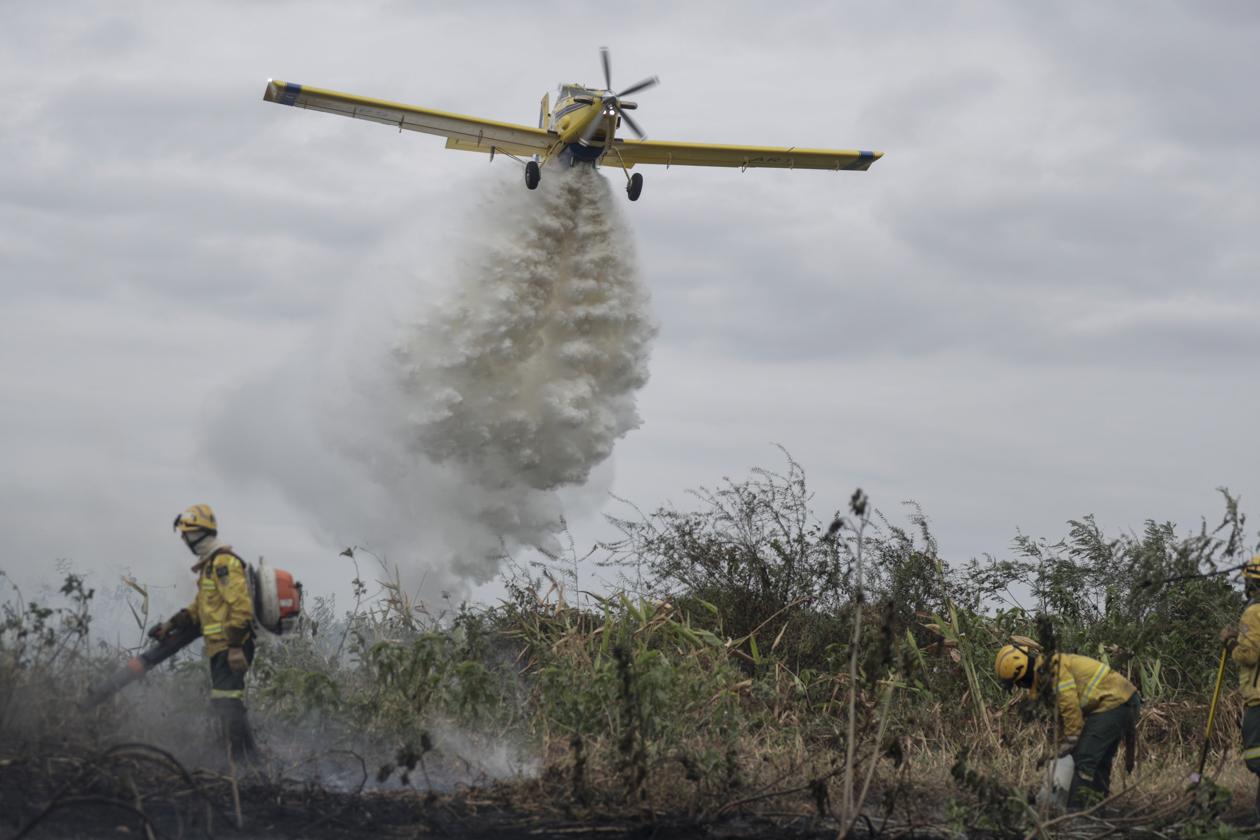 Incendios en el Pantanal.